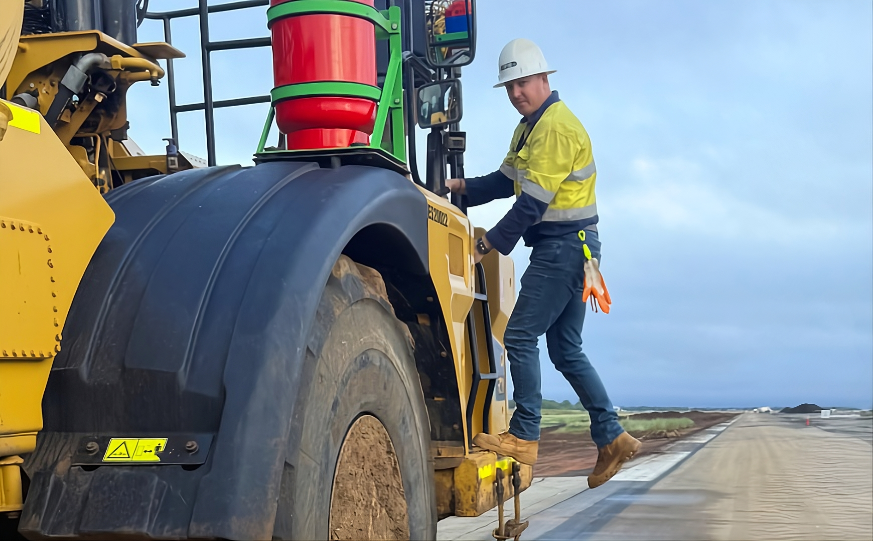The Top End Civil team on site